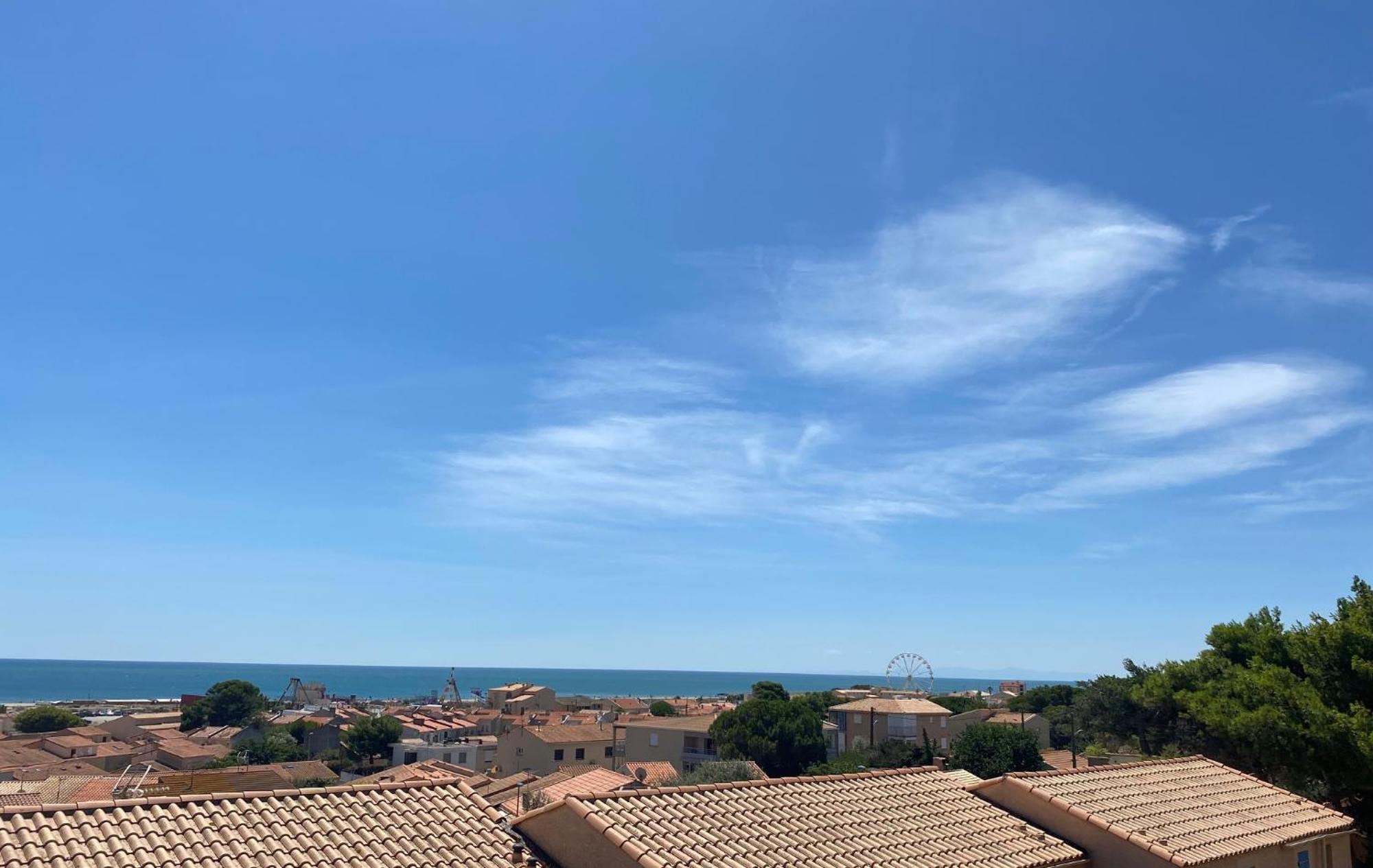 T3 Vue Mer Et Plage, Avec Wifi Et Parking Saint-Pierre-la-Mer  Exterior photo