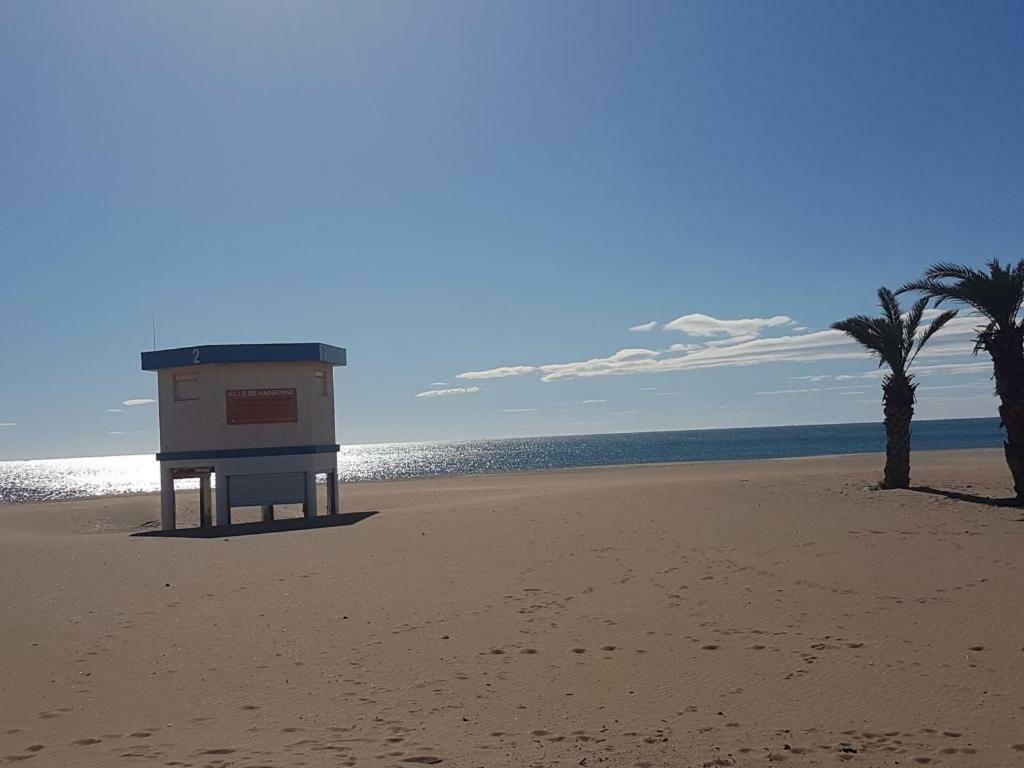 T3 Vue Mer Et Plage, Avec Wifi Et Parking Saint-Pierre-la-Mer  Exterior photo